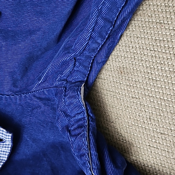 Anavini Hand Smocked Corduroy Romper Vehicles 3 Mo Cotton - Picture 6 of 8